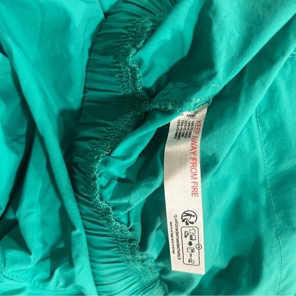 NWOT Free People Movement Fly By Night Green Baggy Pants size Large - Picture 7 of 8